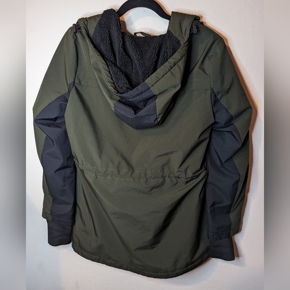 SOLD******Michael Kors Fishtail Hooded Parka Coat Farfetch  pre loved size small - Picture 2 of 10